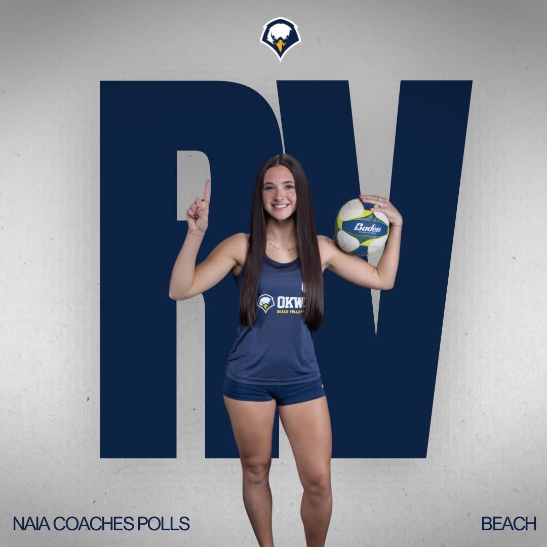 OKWUeagles_SB's tweet photo. Hellllllo NAIA Coaches Poll 😤

@okwueagles_beachvb &amp; @okwueagles_sb are now receiving votes in the NAIA Coaching Polls for the first time in 3 season! 

Congrats, Ladies!!! 🏐🥎 https://t.co/KKzwVe8JgJ