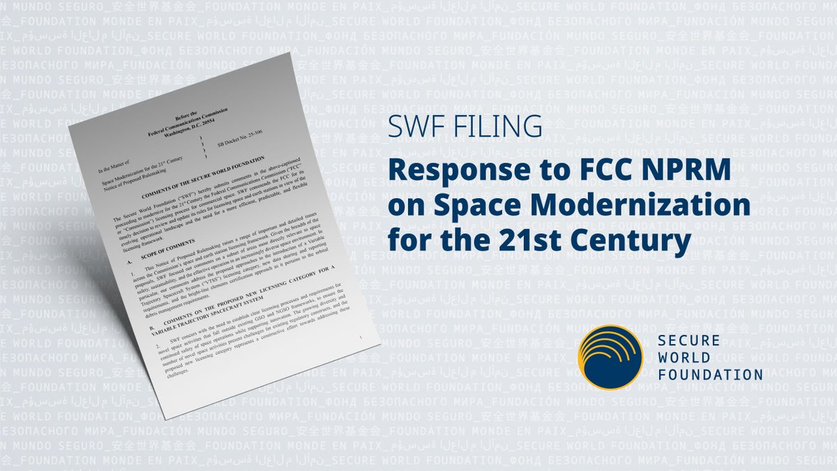 Secure World Foundation tweet media