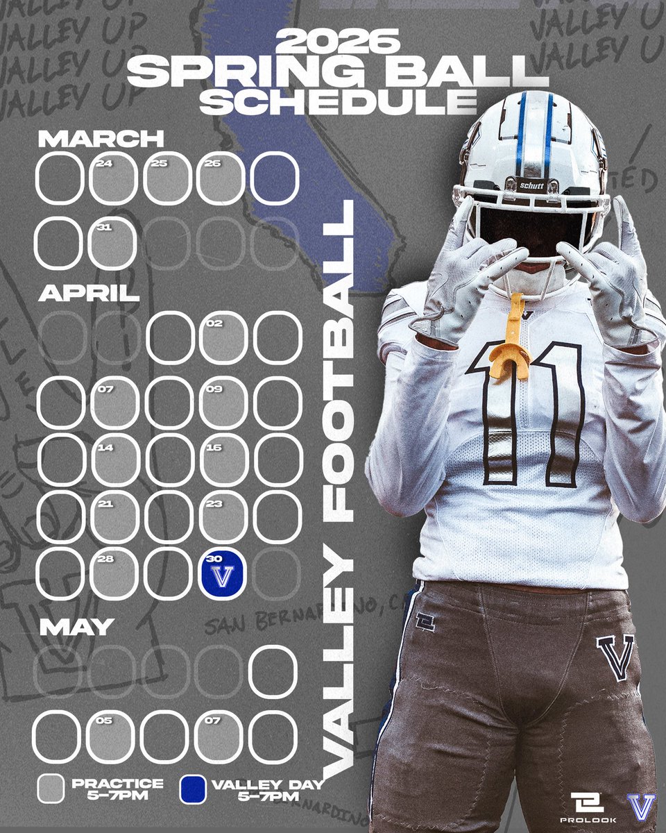 San Bernardino Valley College Football tweet media