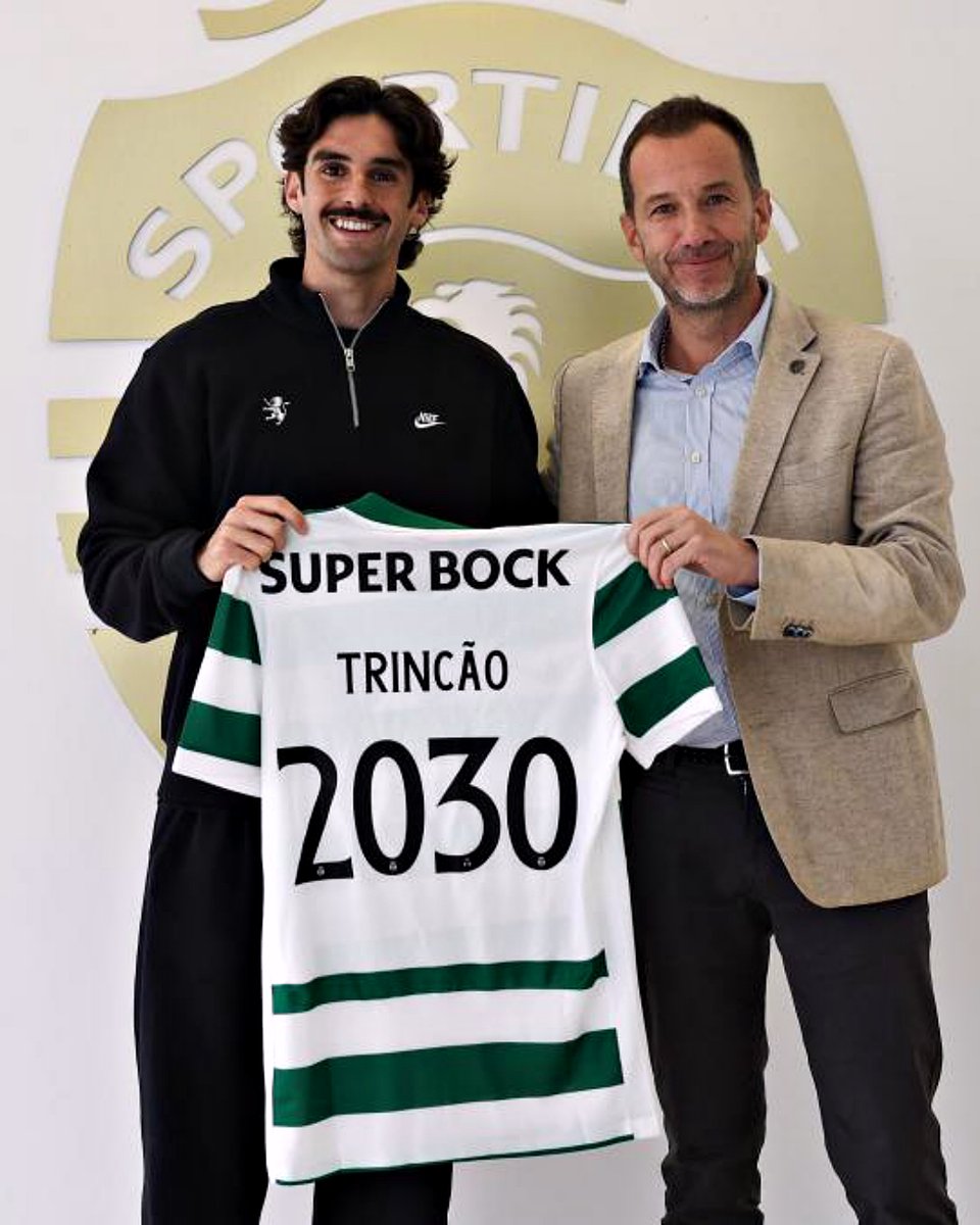 Trincão renovou com o Sporting até 2030 e a cláusula de rescisão mantém-se nos 60M€.