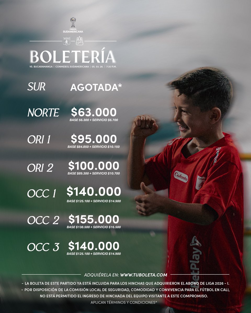 América de Cali tweet media