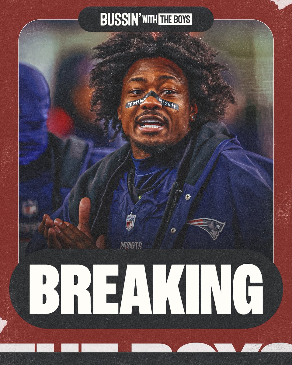 BussinWTB's tweet photo. The New England Patriots have informed four-time Pro Bowl wide receiver Stefon Diggs that he will be released following the start of the new league year next week per @TomPelissero https://t.co/8QkE1LMA6o