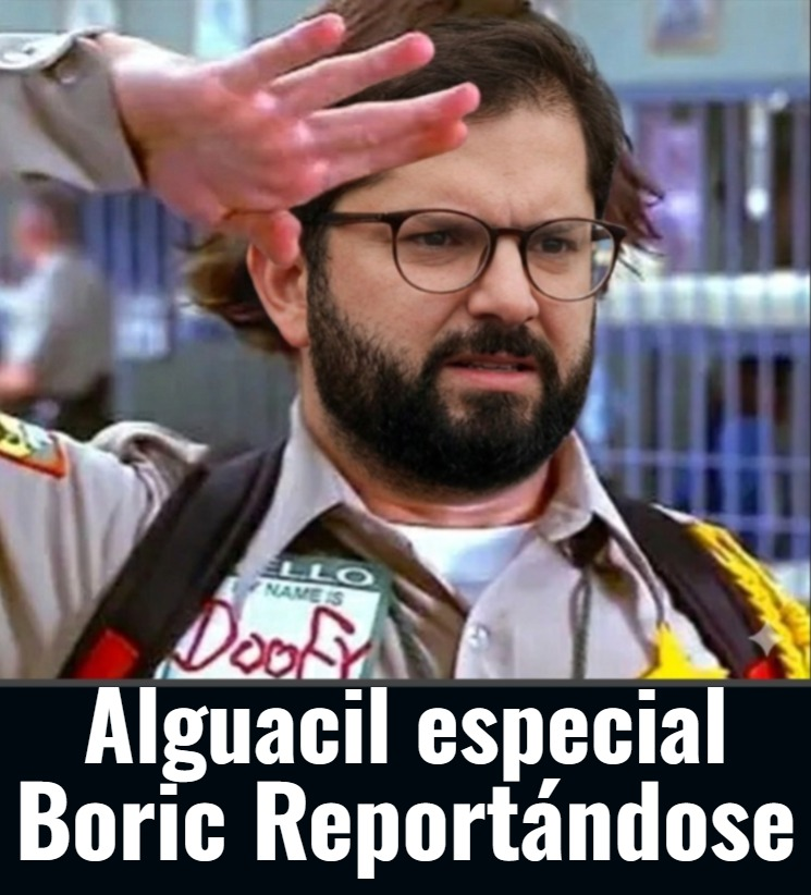 SacateUnMeme's tweet photo. @GabrielBoric @Carabdechile  @GabrielBoric https://t.co/bOqt94DrhM