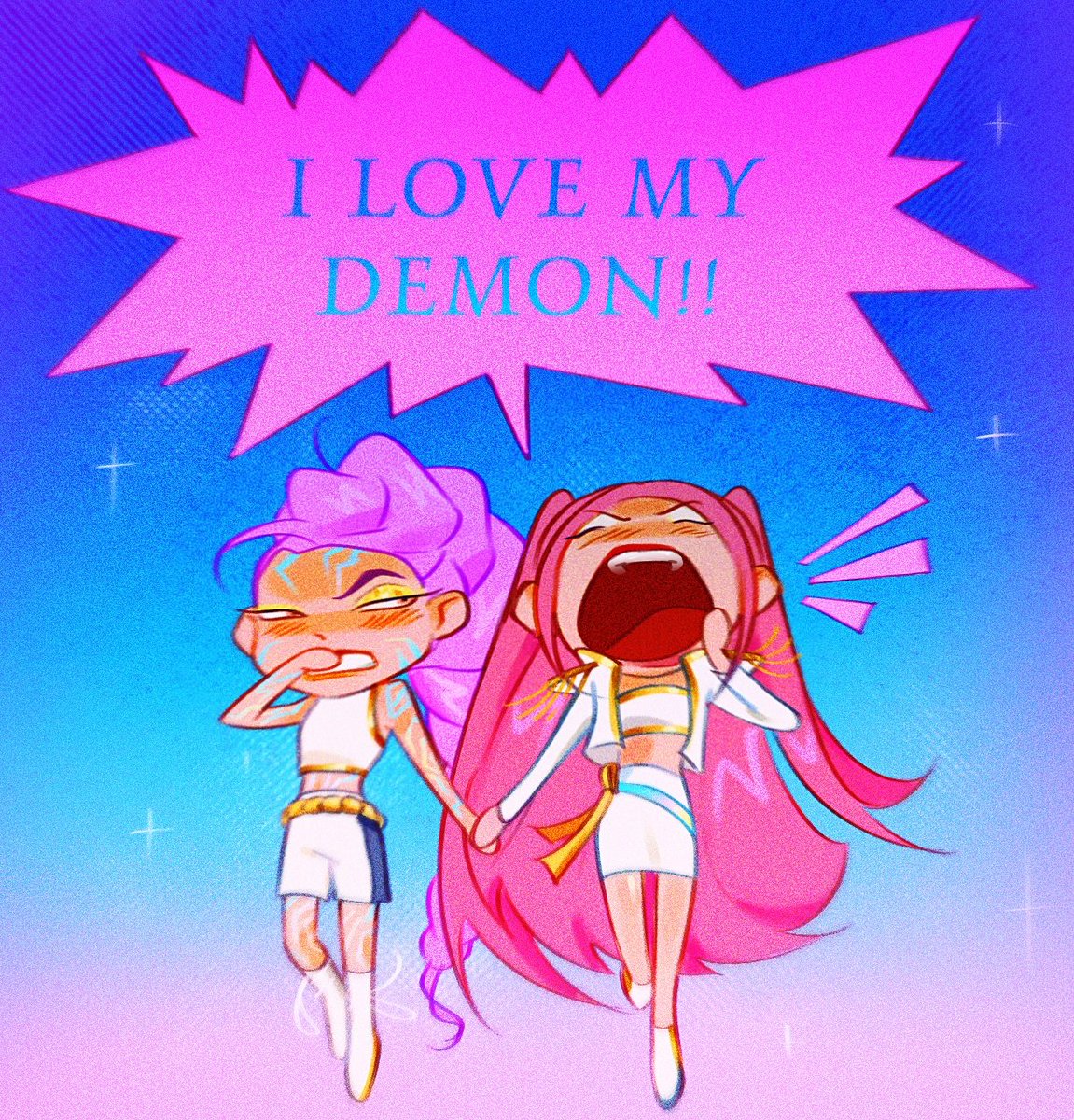 They're the only thing that keeps me sane #rumira #KPOPDEMONHUNTERS