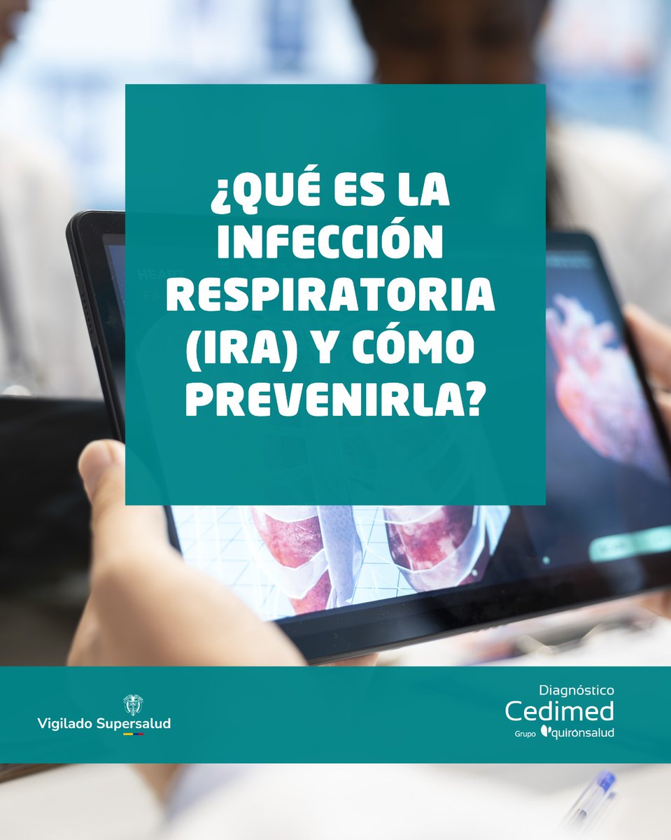 CediMed's tweet photo. Conoce qué es la Infección Respiratoria Aguda (IRA), cómo prevenirla y cuáles son las principales señales de alarma. Recuerda que la información es la mejor forma de cuidarte a ti y a tus seres queridos. 😷🦠 https://t.co/QUkf151EV0