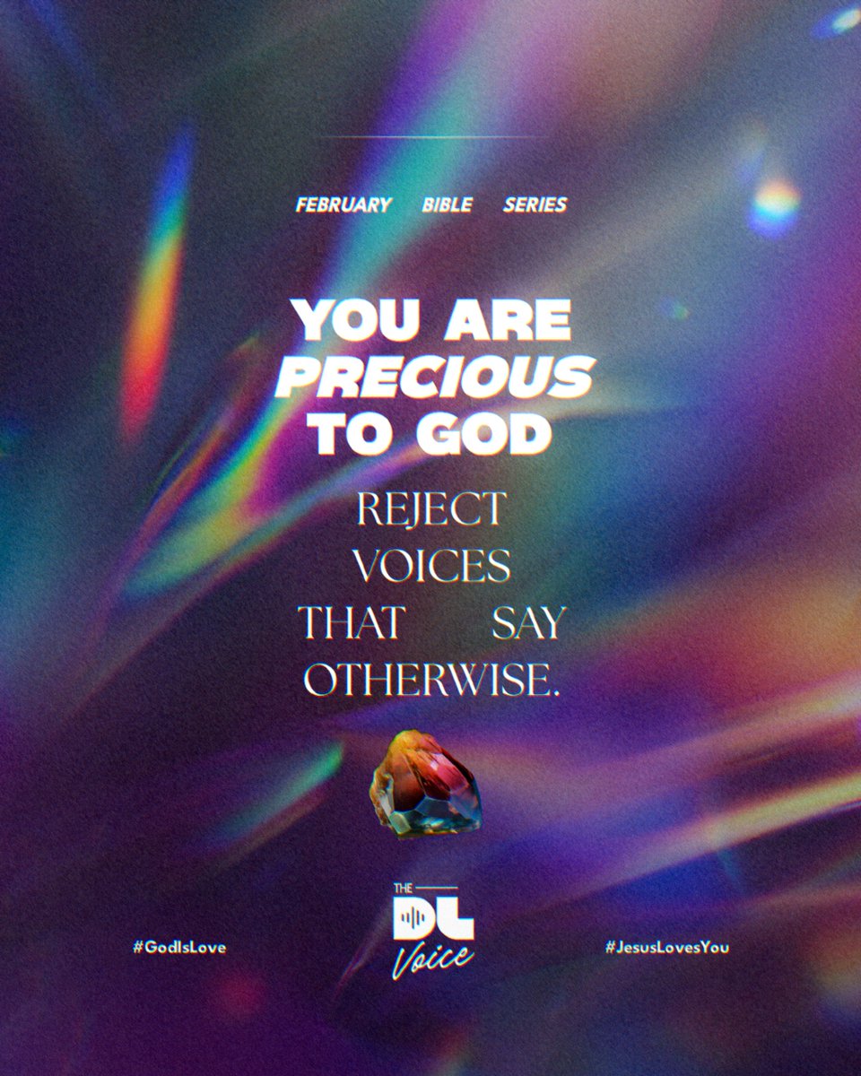 TheDLvoice's tweet image. You are precious to God.
Not overlooked.
Not forgotten.
Loved.

#WhatIsLove
#GodIsLove
#JesusLovesYou