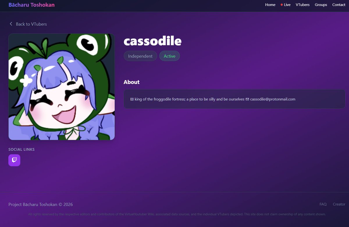 Cassodile 🐊🪻 tweet media