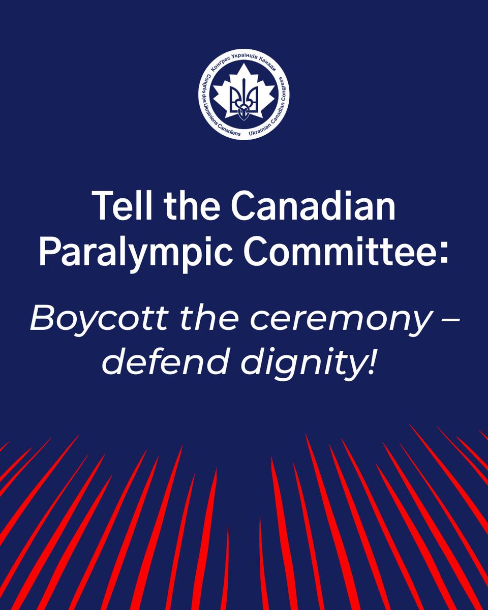 Ukrainian Canadian Congress tweet media