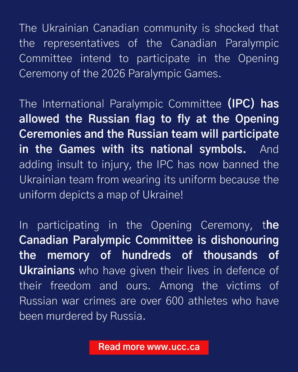 Ukrainian Canadian Congress tweet media