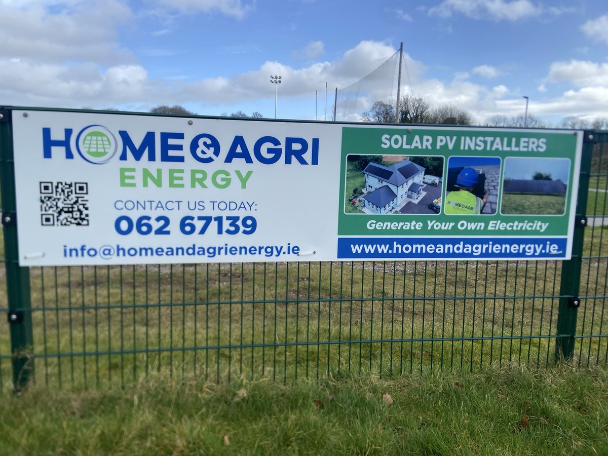 cappawhitegaa's tweet photo. Cappawhite GAA would like to thank Home &amp; Agri Energy for their generous sponsorship of an advertising sign. https://t.co/yDIXHE0Kjx