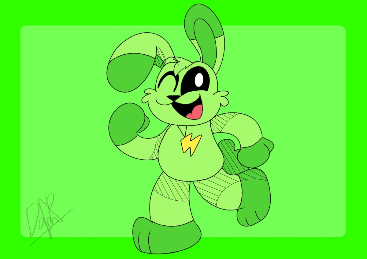 Hoppy Hopscotch 🐰⚡ #SmilingCritters #HoppyHopscotch