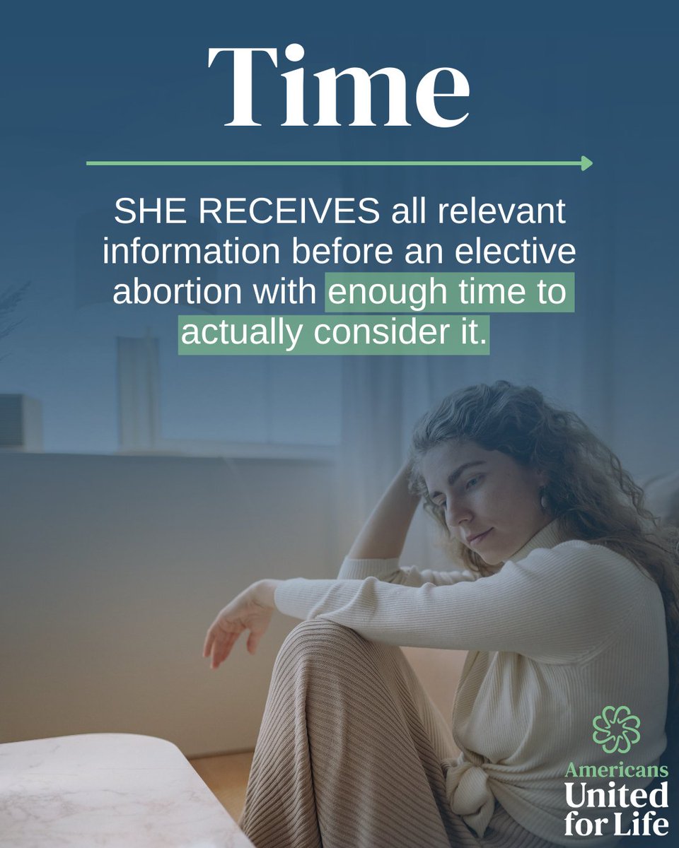 AUL's tweet photo. π§΅2β£The SHE WINS Act empowers women to protect themselves through authentic informed consent and gives her the tools to hold a physician accountable for harm resulting from lack of informed consent, coercion, or negligence. #SheWins #prolife #legislation #law #bill #statelegislature #informedconsent #empowerwomen #protectwomen #womensrights