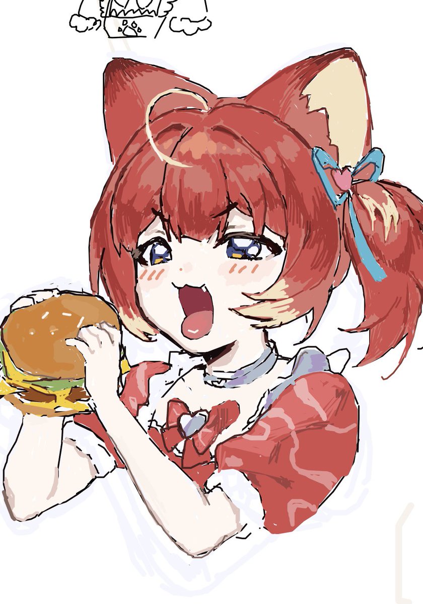 Sai_Saburou's tweet photo. 絵チャ🍔 https://t.co/8oK9UWZ3yr