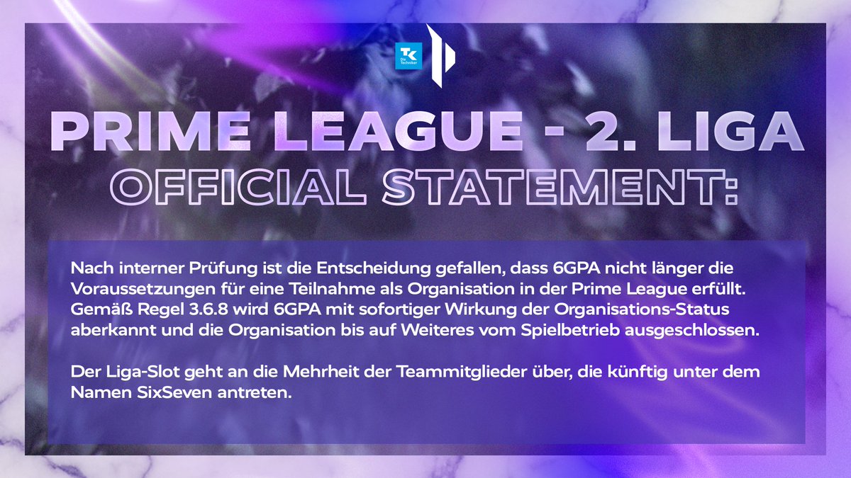 Die Techniker Prime League tweet media