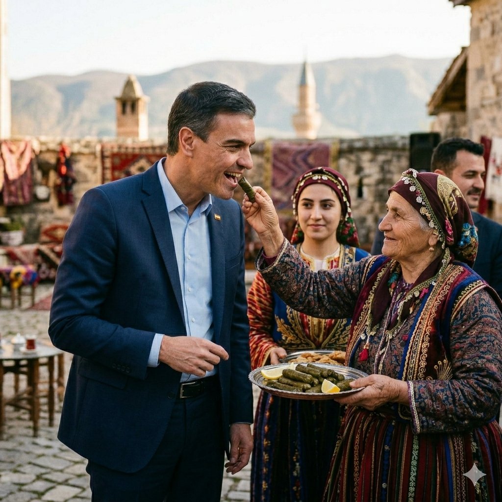 reayka's tweet photo. @sanchezcastejon Helal sana reis! Ven a Turquía. https://t.co/WFtl2HvVGK