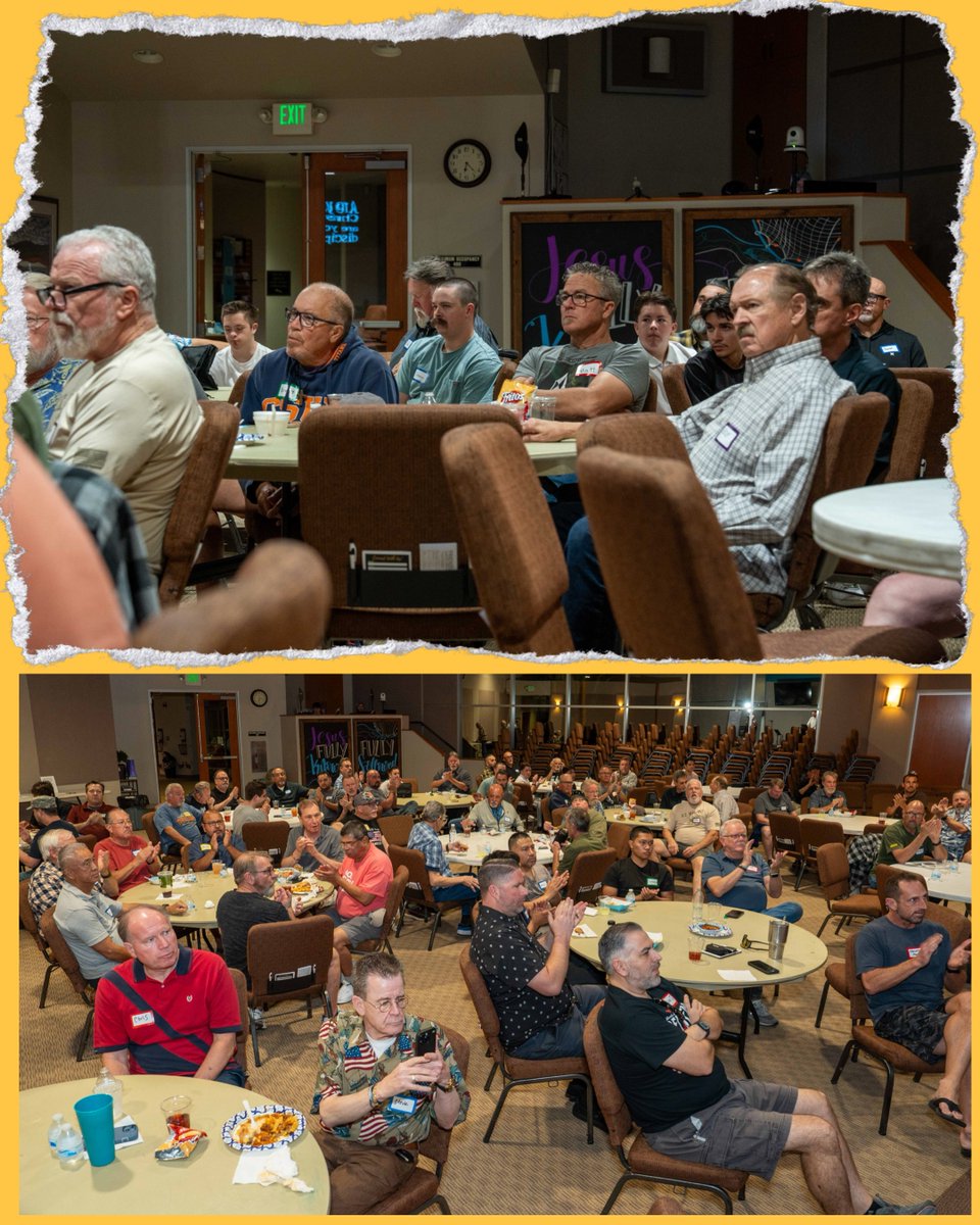 fccbrea's tweet photo. Can't go wrong with good food and great fellowship! Thanks to all the gents who made our Men's Night Out and Chili Cook-Off a memorable one. Visit our website to find a Men's Bible Study and join us for future events 🍲 https://t.co/JFHHxC3ClO