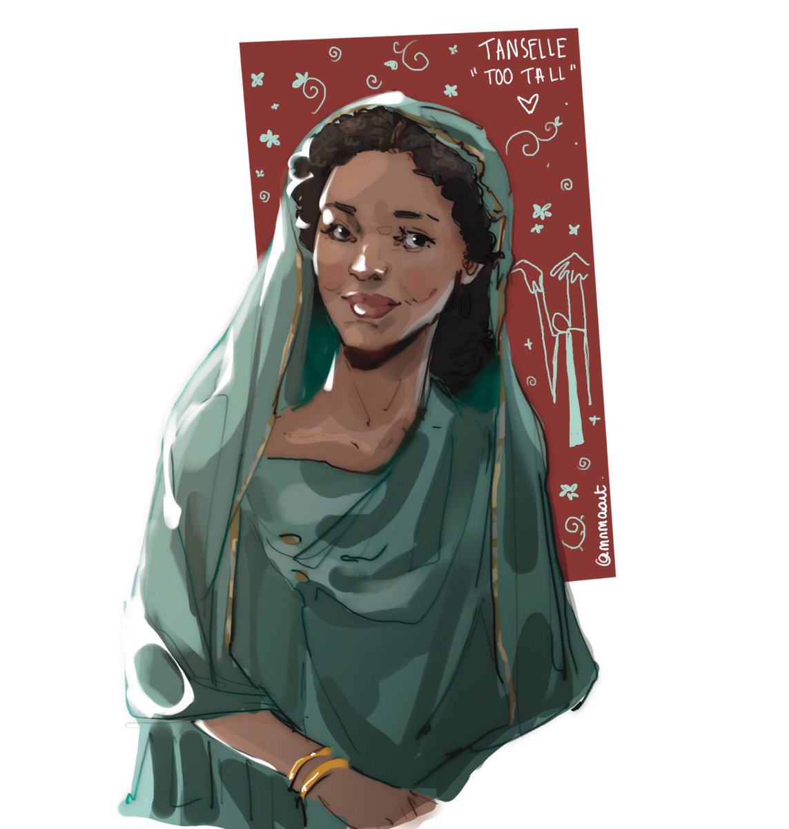 mnmaart's tweet photo. she is so perfect #ASOIAF #AKOTSK #Tanselle https://t.co/sgNt5D3rjz