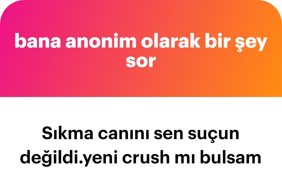 ee kıyafet değiştirir gibi crush değiştirirsen işimiz var