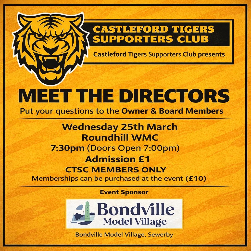 Cas Tigers Supporters Club tweet media