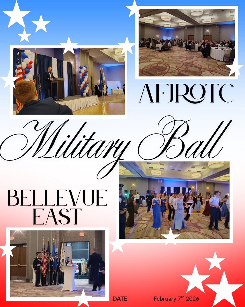 BEAFJROTC's tweet photo. This year’s military ball was a huge success! We had a great guest speaker, Officer Hobbs! And our honor guard presented the colors and our POW/MIA table! After we had a fantastic dinner, we partied until midnight!
Photos taken by Hana Nguyen.
#NE021 #OURHOUSE https://t.co/EVRJinO9we