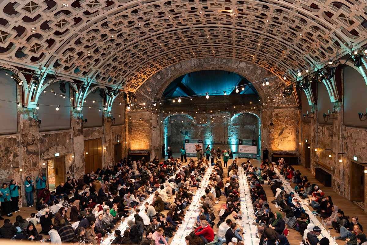 IslamicReliefUK's tweet photo. From Brighton to Battersea, it's been another great week of @RamadanTent Open Iftars! 🌙✨

Islamic Relief UK is proud to support another year of this brilliant project, which brings Iftars for all, to some of the UK's greatest venues. https://t.co/u8YTjAhL1v