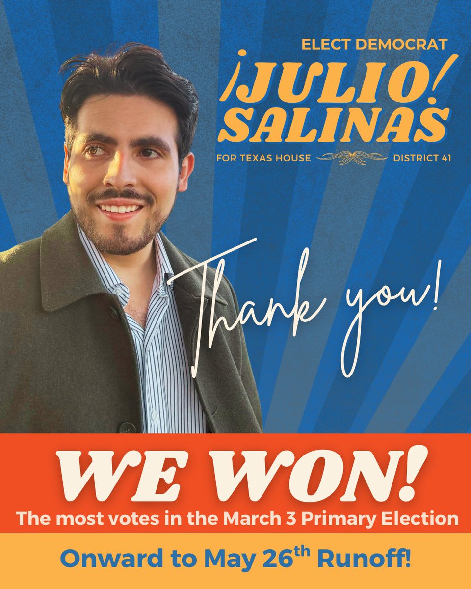 Julio Salinas for HD 41 tweet media