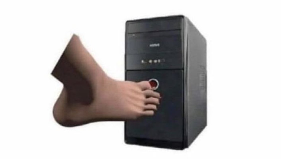 si no prendias/apagabas asi tu computadora dejame decirte que no tuviste infancia