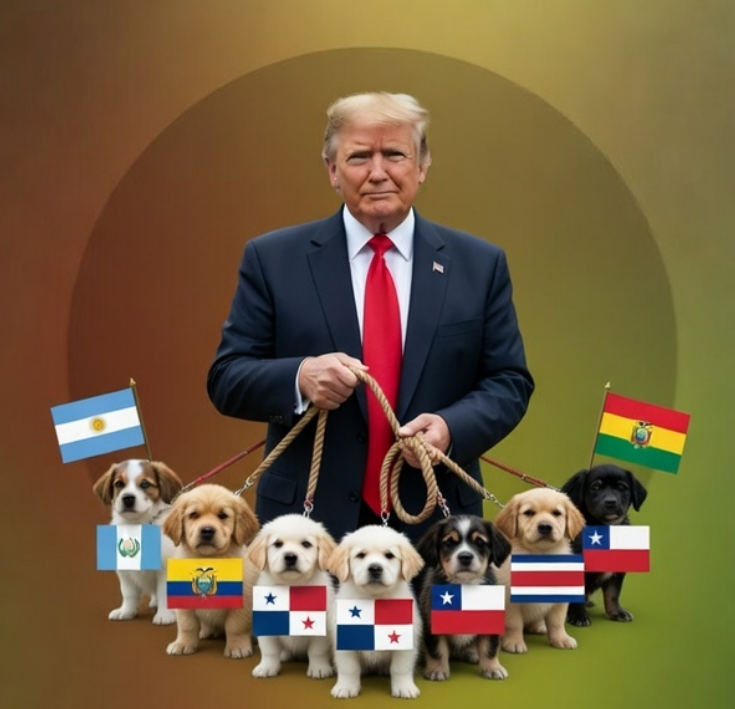 melisarivas24's tweet photo. Asi sera la reunión de los presidente de Latinoamerica con el Presidente pedofilo de Trump #yanquigohome https://t.co/CulWYYTuiZ