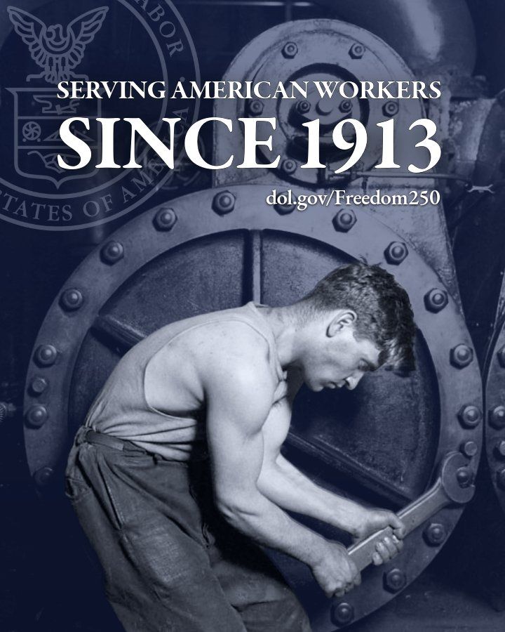 Happy 113th Birthday <a href="/USDOL/">U.S. Department of Labor</a>!