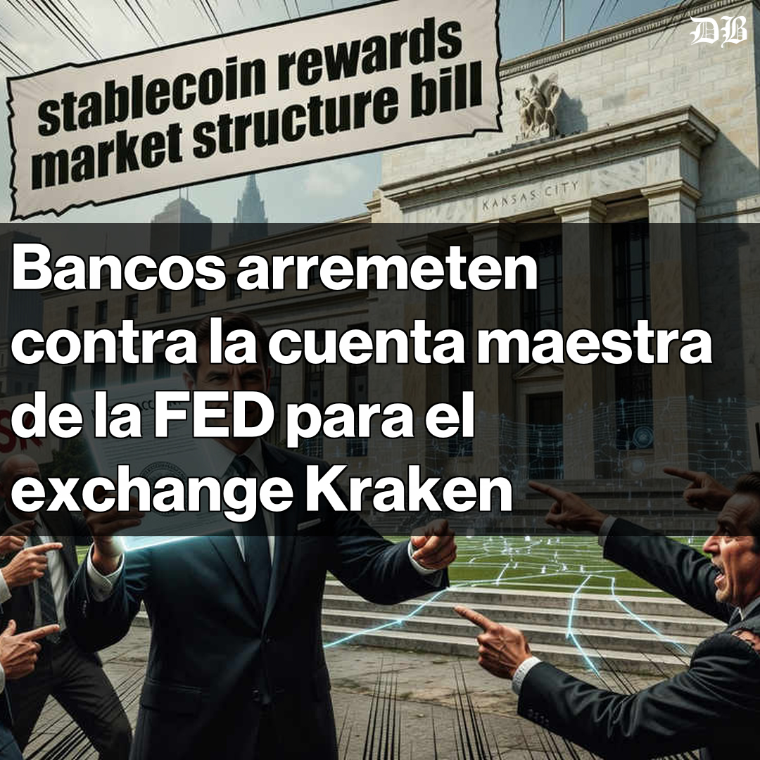 DiarioBitcoin's tweet photo. 🚨 Kraken obtiene cuenta maestra en la FED 🚨

La Reserva Federal aprueba acceso a su infraestructura de pagos para Kraken. 

Bancos tradicionales expresan preocupación por riesgos económicos y acusaciones de falta de transparencia. 

Se inicia un nuevo choque entre banca y criptoactivos. 

¿Impulsará esto la innovación o generará más vulnerabilidades en el sistema financiero?