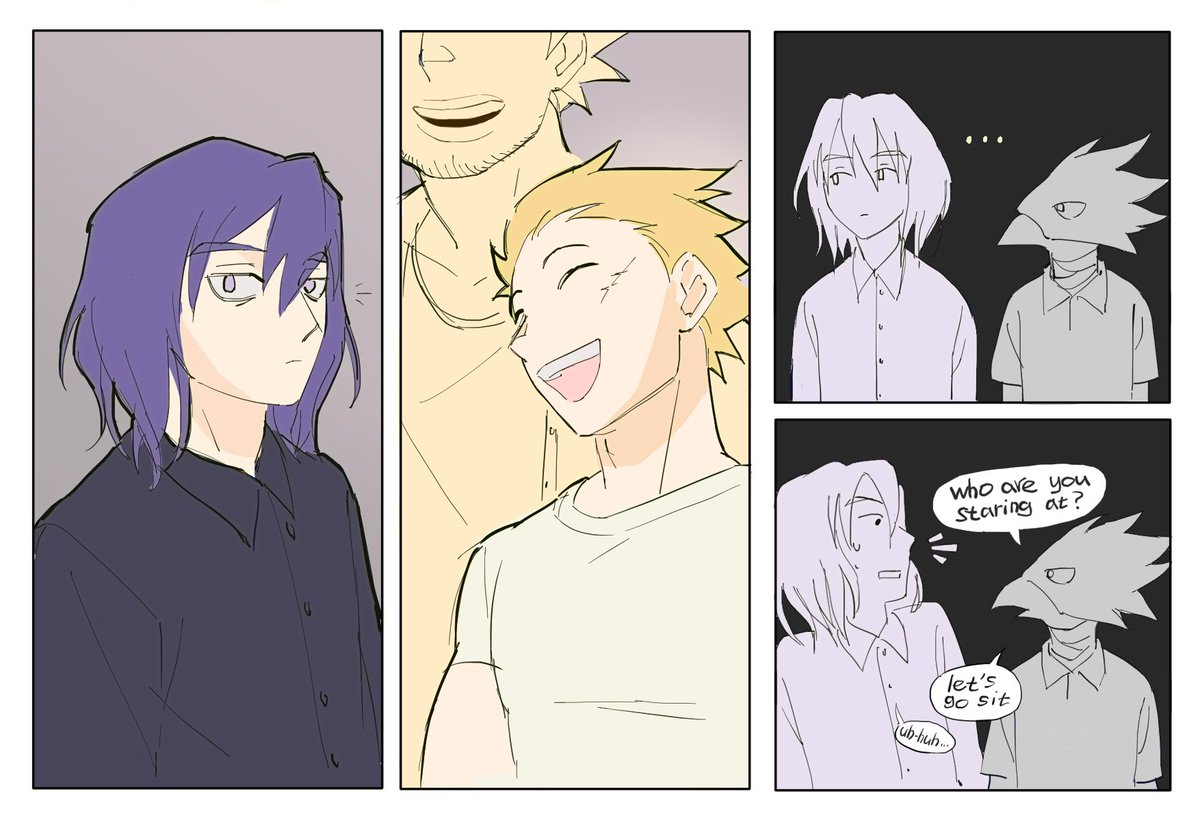 #shinoji comic wip
#mha