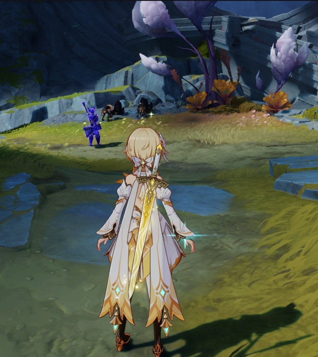 A Tenebrous Mimiflora taking a human form to force Hillichurls to work for it is so unsettling..

I wonder if it's just imitating human behavior or Abyssal creatures started to develop an interest for colonization..