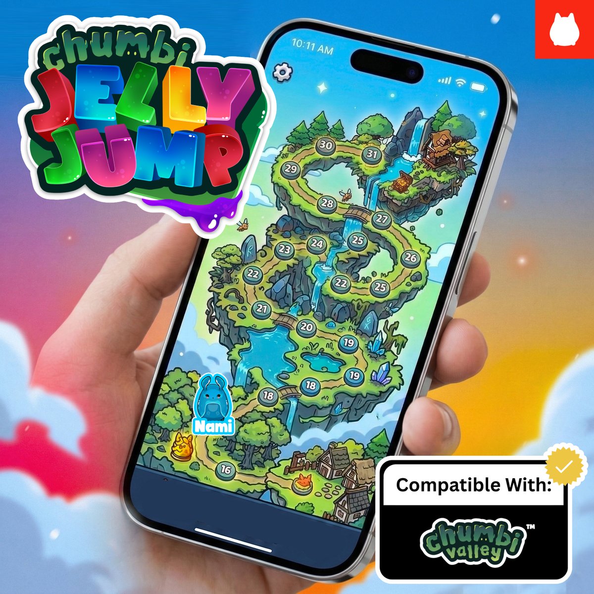 Chumbi™ | Jelly Jump tweet media