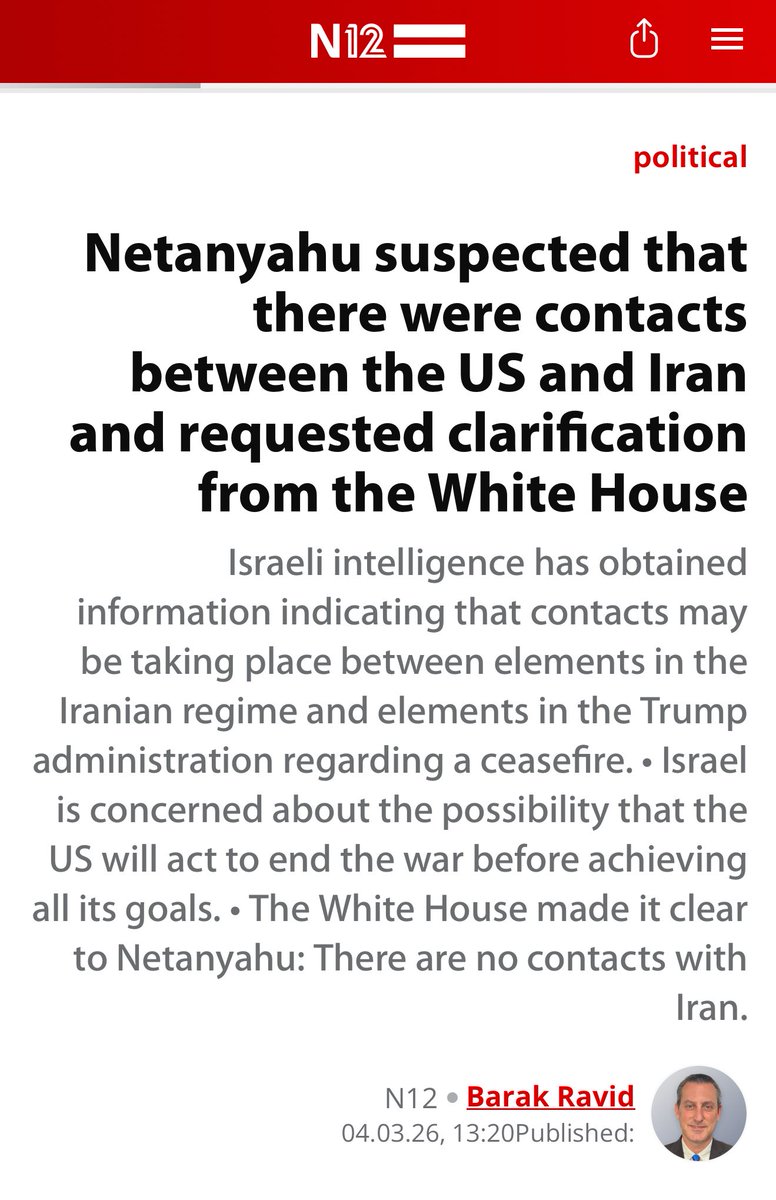 Israel is spying on the Trump administration because it is concerned that the US will end the war before Israel has achieved its goals. 

Like… what do you even say anymore???