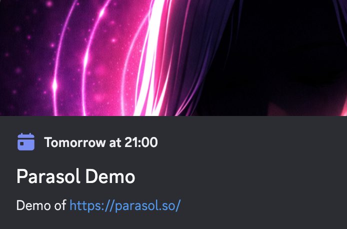 discord is open ☂️ 
live trade demo in 24h
discord.gg/k6V7u89a?event…