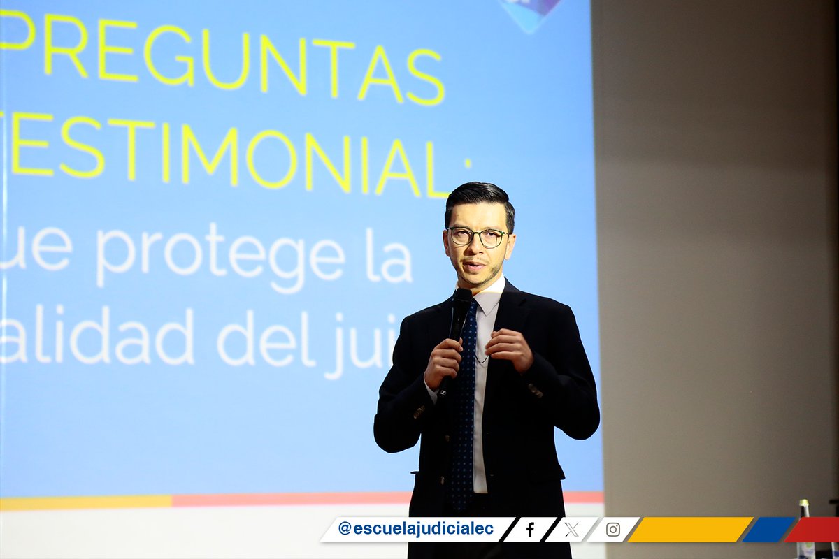 EscuelaCJec's tweet photo. ⚖️Conferencia Internacional:
Cerca de 300 participantes en “Objeciones a preguntas en la prueba testimonial”.
👨Ponente: Dr. David Peñuela Ortiz
🎤 Inauguración: Msc. Alfredo Juvenal Cuadros Añazco
🔎 Más info: https://t.co/2hVL6YUWa5
#EFJ #JusticiaEnTerritorio #AcademiaJurídica https://t.co/kWuz4PVVSg