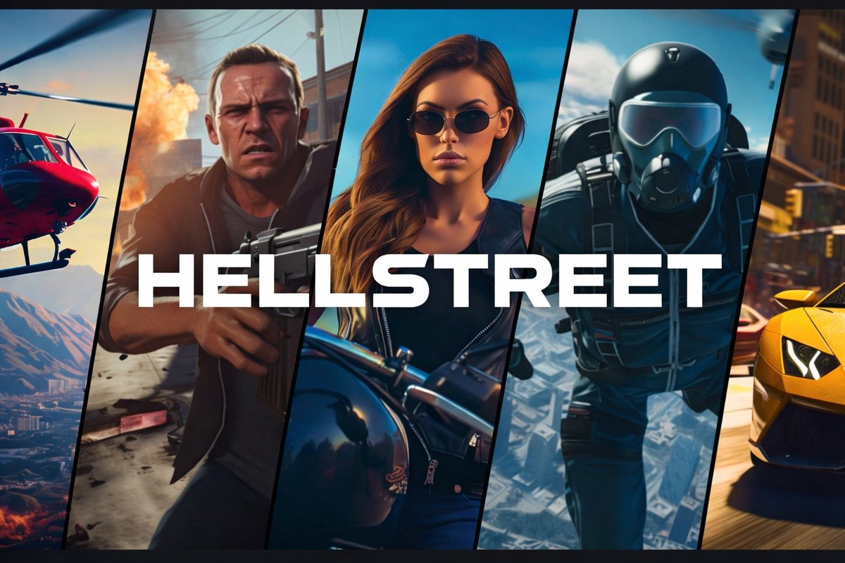hellstreetgame's tweet photo. HELLSTREET starts.
Speed. Fire. Adrenaline.
A city that doesn’t forgive mistakes.
Are you ready to take the streets? 🔥
#HELLSTREET #NewEra #StreetPower https://t.co/UD1UwxmNDY