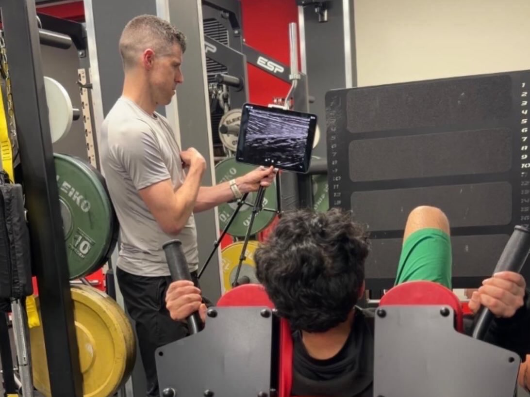 colingriffin's tweet photo. Great day at @SheffieldUnited for my Calf Rehab Course yesterday. 

Thanks to @Matt_Kono and the club for hosting me, the attendees, and Liam and Amy from Delsys Europe for supporting me with muscle EMG integration for the practical sessions. 

#CalfRehab #CalfInjury #MuscleEMG https://t.co/l17Kt4onjC