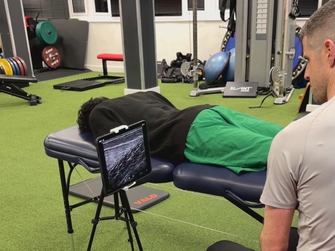 colingriffin's tweet photo. Great day at @SheffieldUnited for my Calf Rehab Course yesterday. 

Thanks to @Matt_Kono and the club for hosting me, the attendees, and Liam and Amy from Delsys Europe for supporting me with muscle EMG integration for the practical sessions. 

#CalfRehab #CalfInjury #MuscleEMG https://t.co/l17Kt4onjC