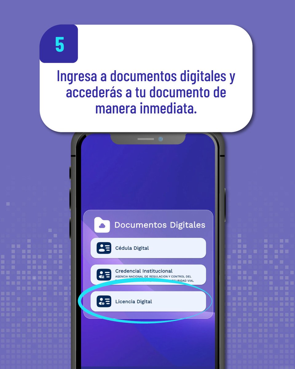 ANT_ECUADOR's tweet photo. 🪪  Si tu licencia está vigente y se te perdió o te la robaron, puedes conducir con la licencia digital.

📱 Descárgala ingresando a la aplicación https://t.co/bV7coMiZ3F desde tu celular.

✅Una forma rápida y segura de portar tu documento.

#ServiciosANT
#ElNuevoEcuador https://t.co/qulZ8eLcXF