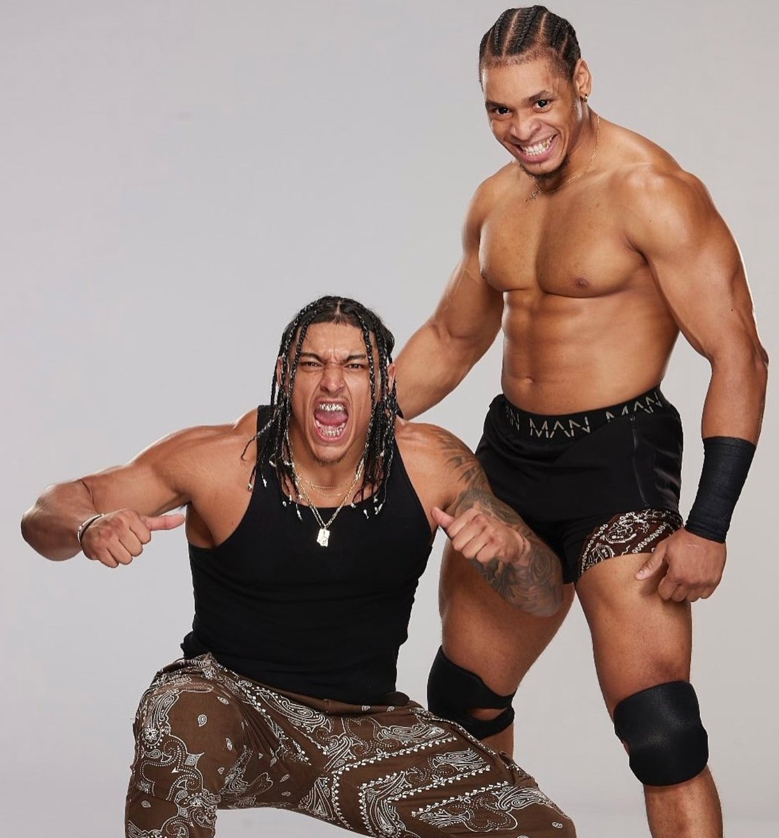 WhatsTheStatus's tweet image. Hope OTM is in the Ringside Pass DLC, need more NXT stars #WWE2K26