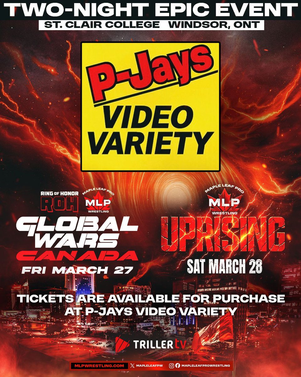 MAPLE LEAF PRO Wrestling tweet media