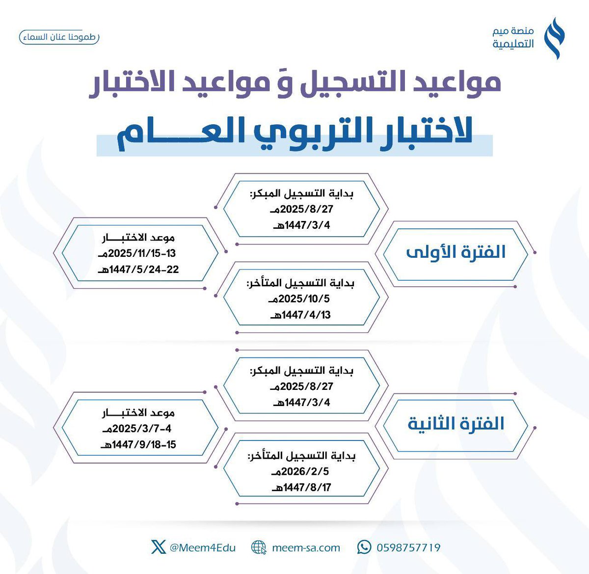 منصة ميم التعليمية tweet media