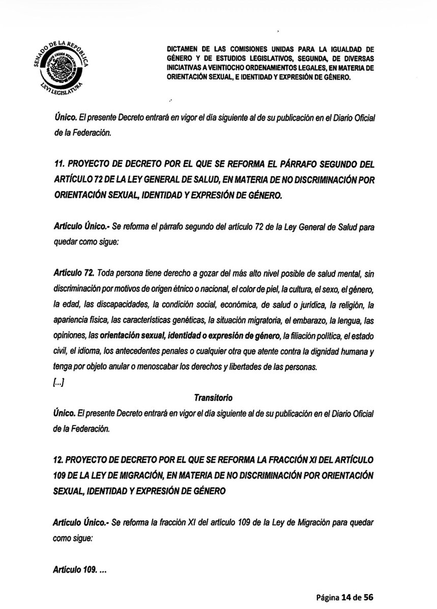 Según el <a href="/senadomexicano/">Senado de México</a> un GINECÓLOGO está obligado a atender a un hombre que se auto percibe mujer (mujer trans), de lo contrario sería “discriminatorio por su identidad de género”.

Pueden ser hasta 3 años de cárcel para los médicos. 

¿Doctores que opinan de sus Senadores?