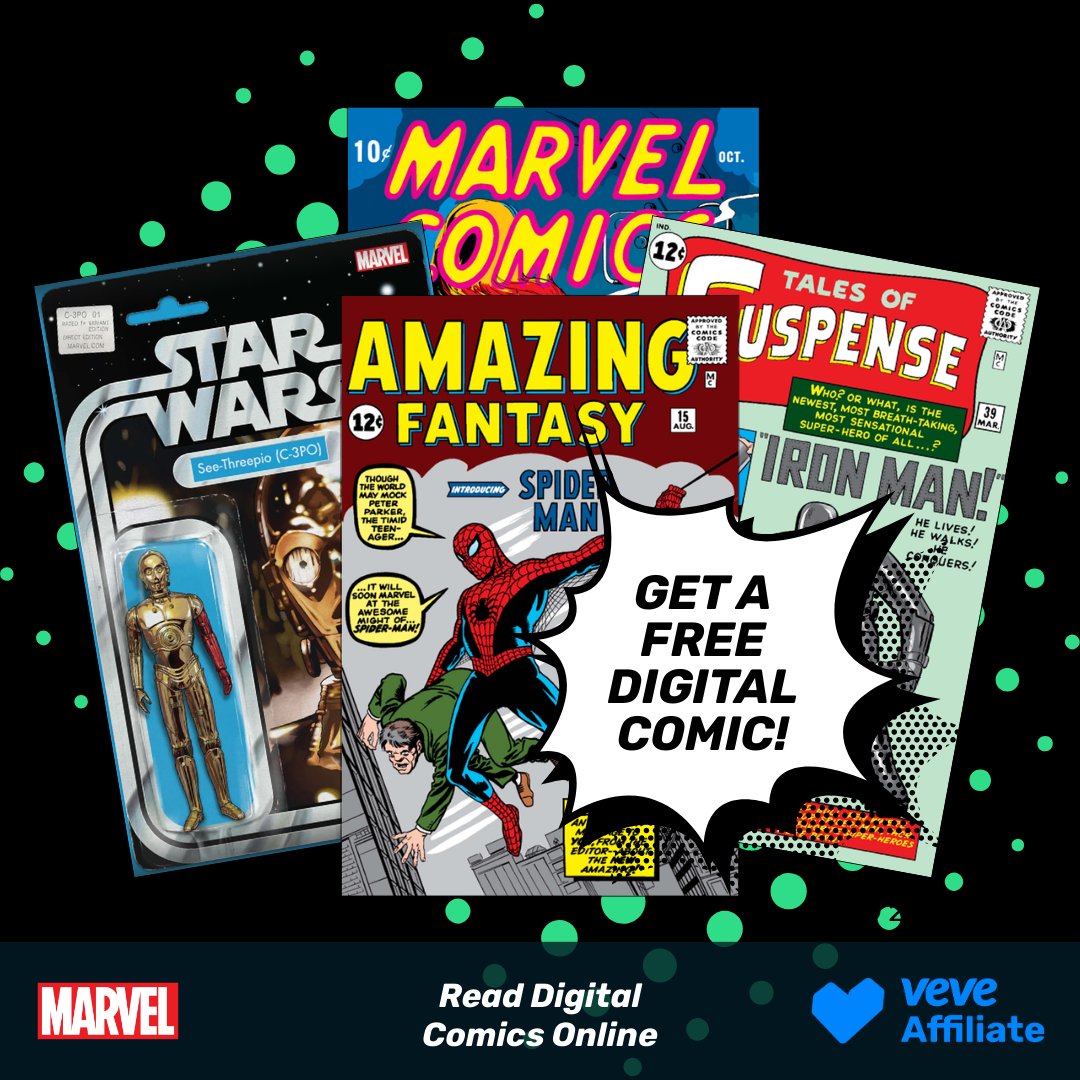 VeVe Affiliates - Free Digital Comic Offer Artwork is Now Available! 🔥😀 

Check your email for the easy to follow instructions and Impact dashboard for the awesome new downloadable graphics!   

✅ Create one PINNED Post with your link and graphic. That’s it. Easy wins. 🚀