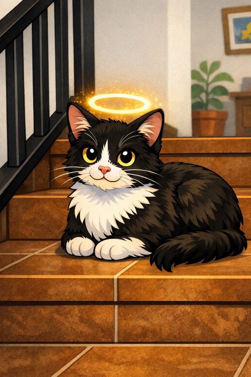 kebsbear's tweet photo. The stairs feel quieter and empty without you but I know heaven gained the sweetest little guardian.
My heart will always be full of you. Rocky, thank you for every quiet moment, every little stare, every piece of love you gave our family. https://t.co/tdREGSFOzB