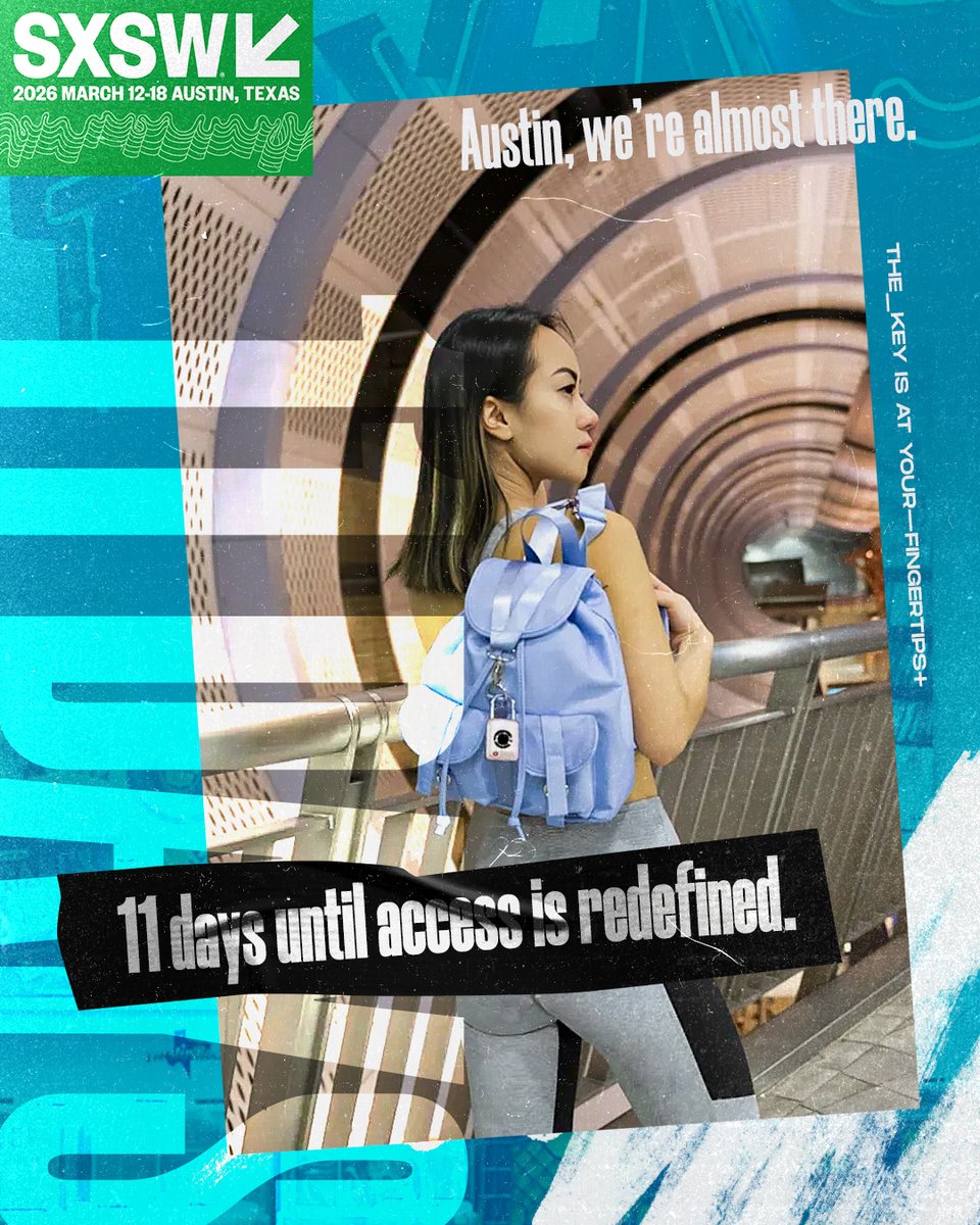 BenjiLock's tweet image. ⌛ The countdown is ON… @sxsw is almost here!

📢 @BenjiLock is 11 days away from redefining access! 🤠
🔗 bit.ly/46D9gSV
⭐ The vibe is officially E L E C T R I C 🎙️

🗯️ #BenjiLock x #SXSW 📣

🌐 The 🔑 is at Your Fingertips—That’s it. ✅

🗣 #UnlockYourPotential 🔥