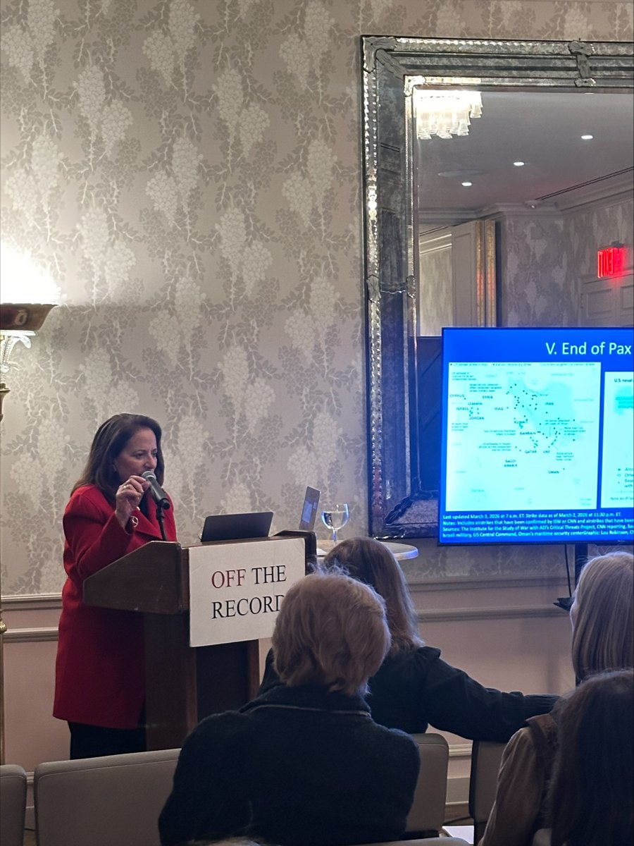 OTR1938's tweet photo. Thank you to everyone who joined us for "Certainties amidst the Uncertainty of the New World Order" with Dr. Lori Esposito Murray.

A terrific turnout and an insightful discussion on today’s global order.

Learn more: https://t.co/aUQkFzVAxq

#OffTheRecord #OTR #OTRLectures https://t.co/IsXmBlitBE