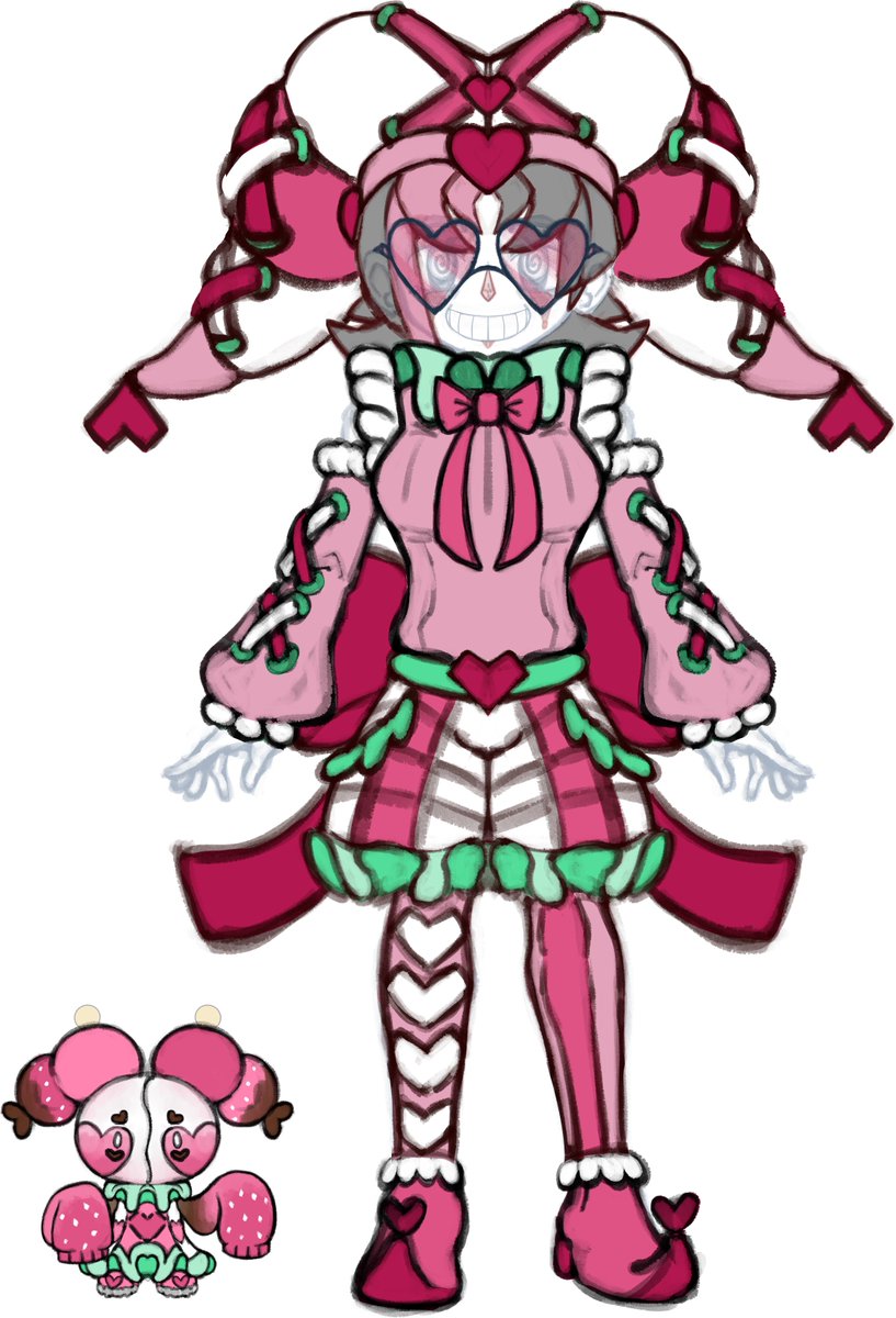 Strawberry Shortcake ahh (late valentines 2.0)
#Weebie_Doodles