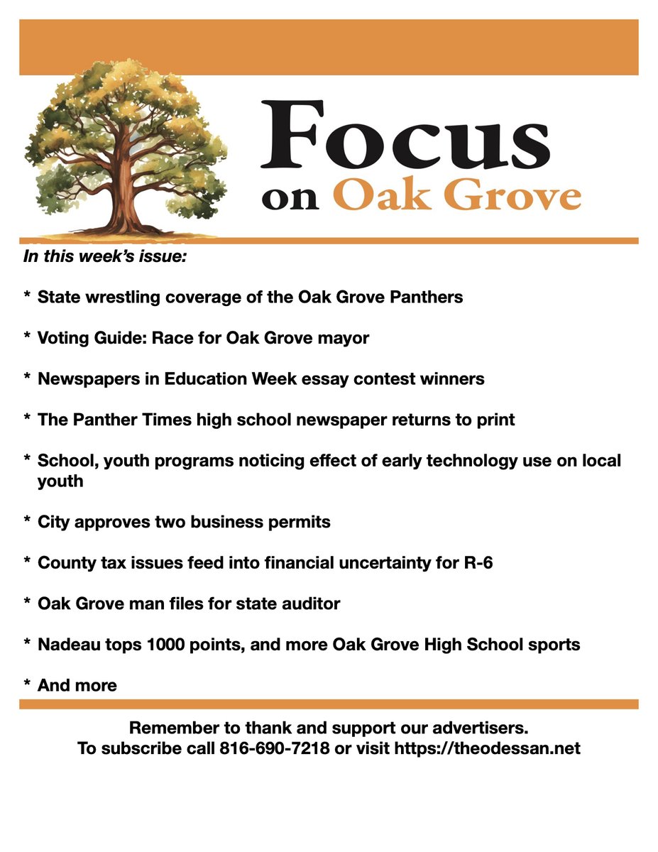 Focus on Oak Grove tweet media